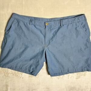 Vtg Chino Grandpa Shorts Men's 40 Blue 100% Cotton Made in USA Bills Khakis Lore